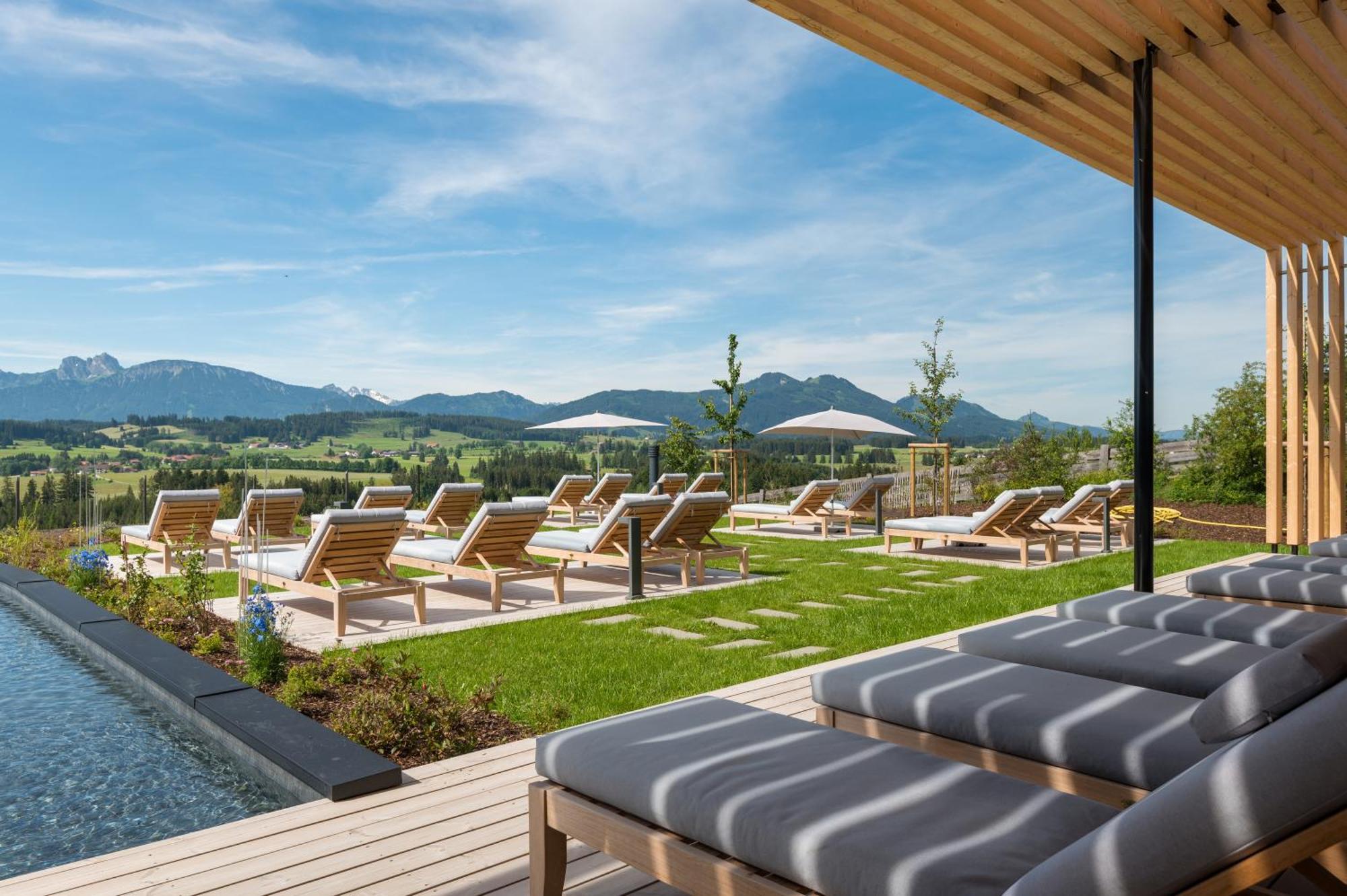 Panorama Allgaeu Spa Resort Seeg Exterior photo