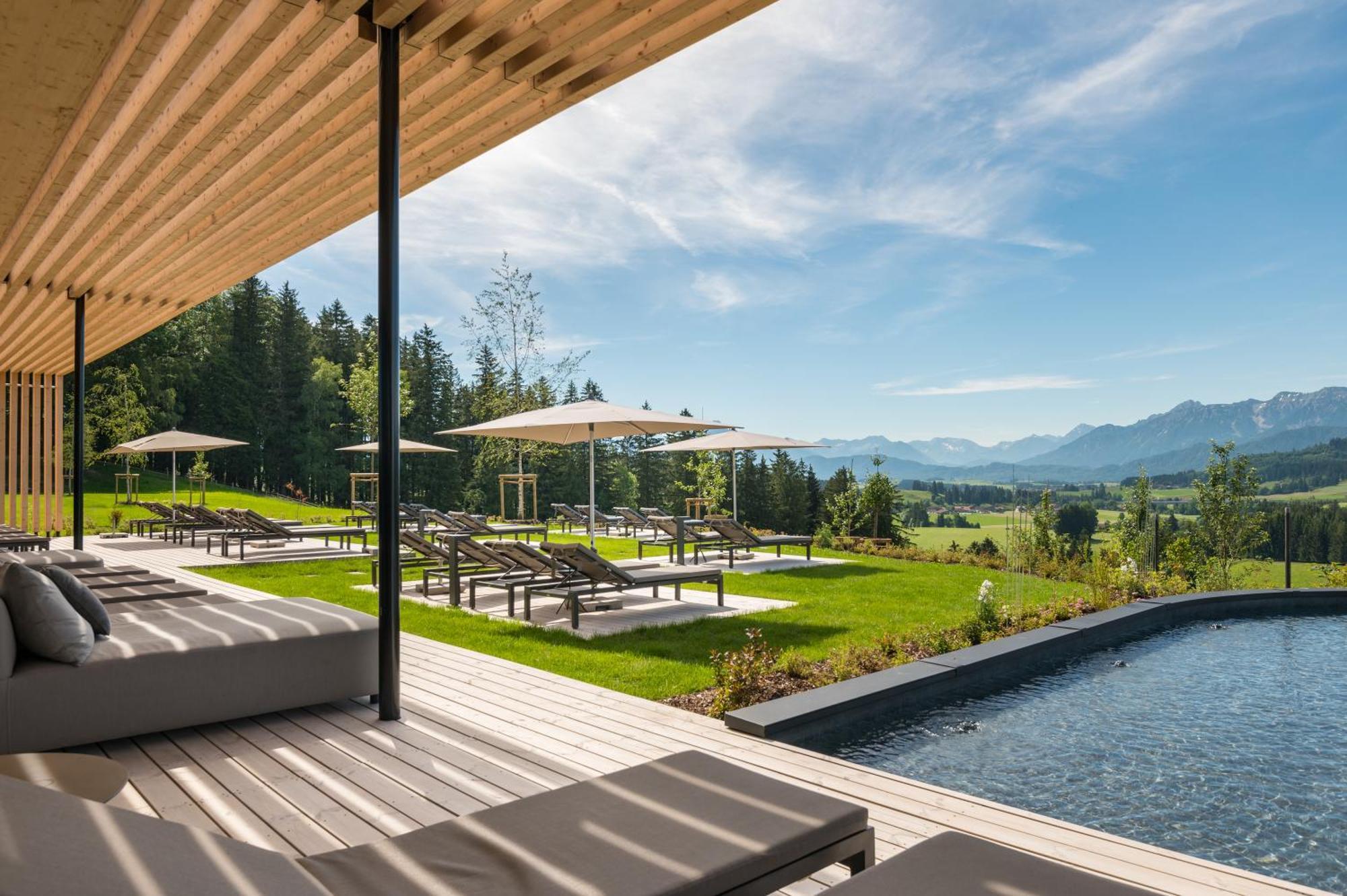 Panorama Allgaeu Spa Resort Seeg Exterior photo